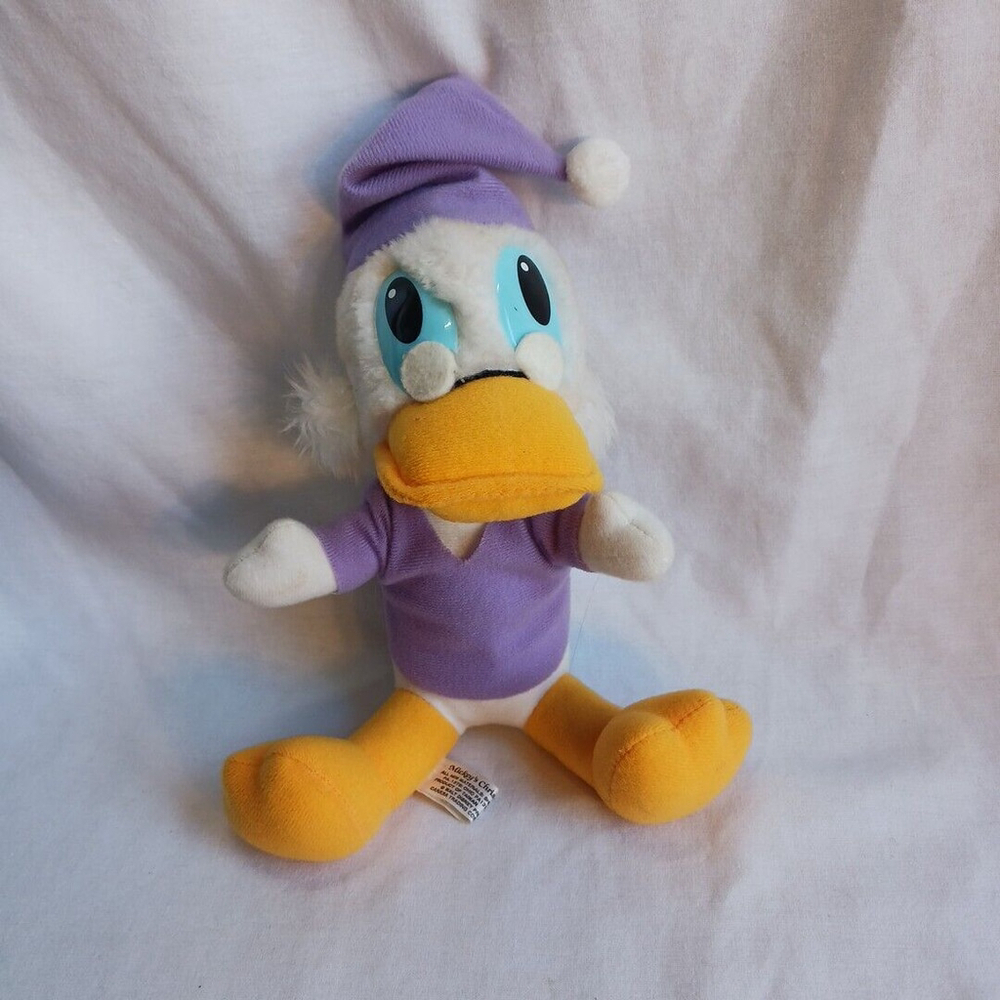 Vintage Walt Disney Scrooge McDuck Christmas Carol Plush